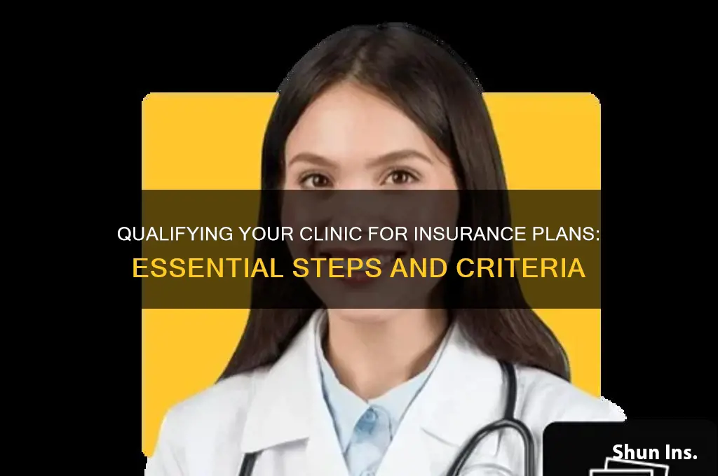 how does a clinic qualify for an insurance paln