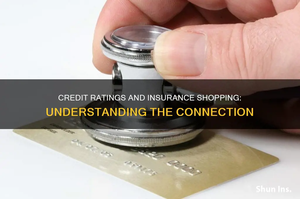 how does a credit rating relate to shopping for insurance