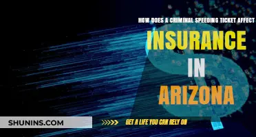Speeding Tickets: Impact on Arizona Insurance Rates