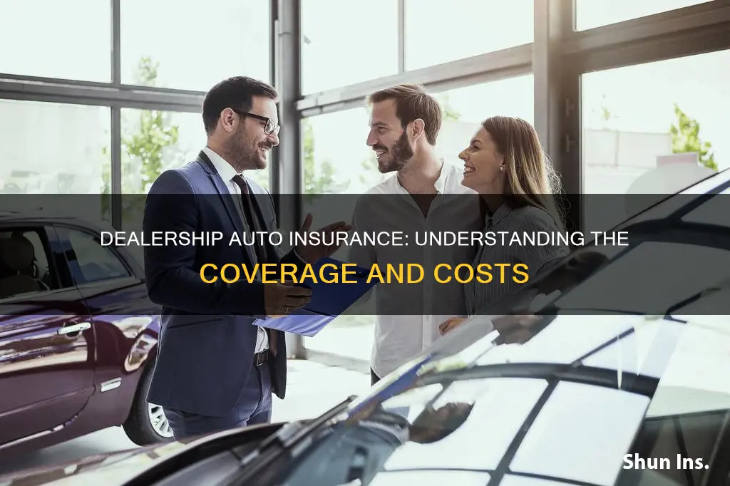 how does a dealerships auto insurance work