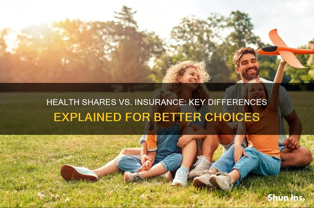 how does a health share differ from health insurance