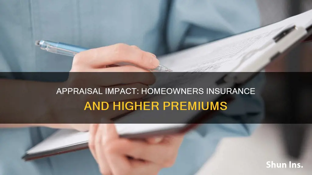how does a higher appraisal affect homeowners insurance