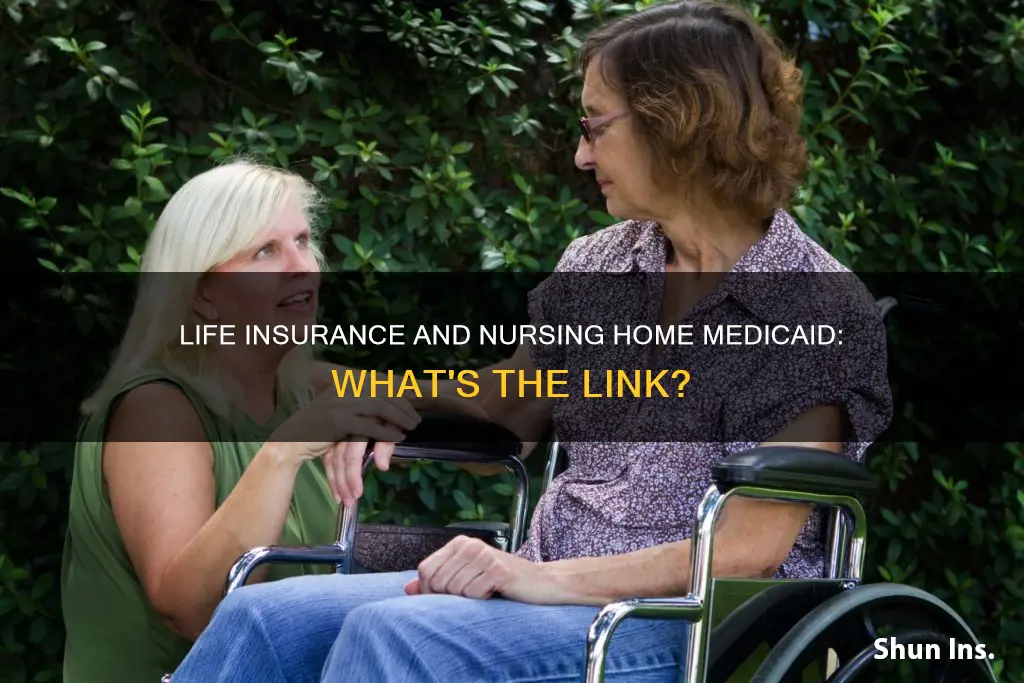 how does a life insureance policy affect nursing home medicaid