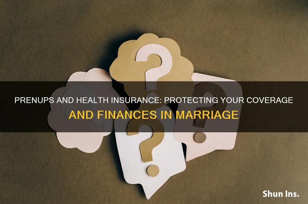 how does a prenup help with health insurance