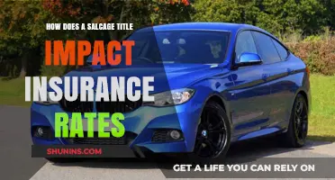 Salvage Titles: Impact on Insurance Rates