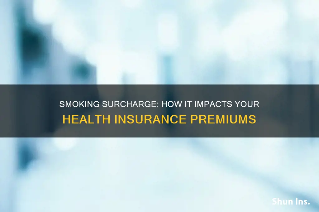 how does a smoking surcharge on health insurance