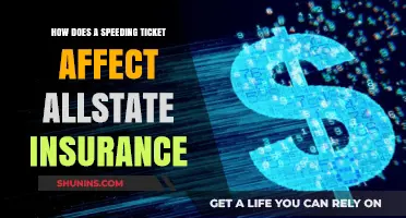 Speeding Tickets: Allstate Insurance Rates and Risks