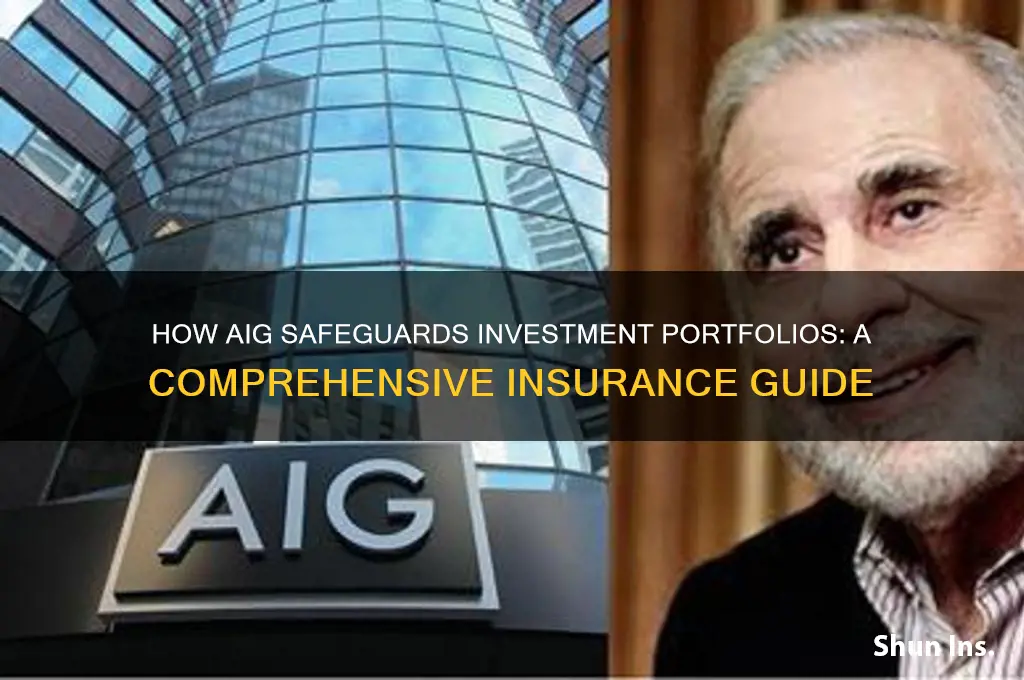 how does aig insure investments