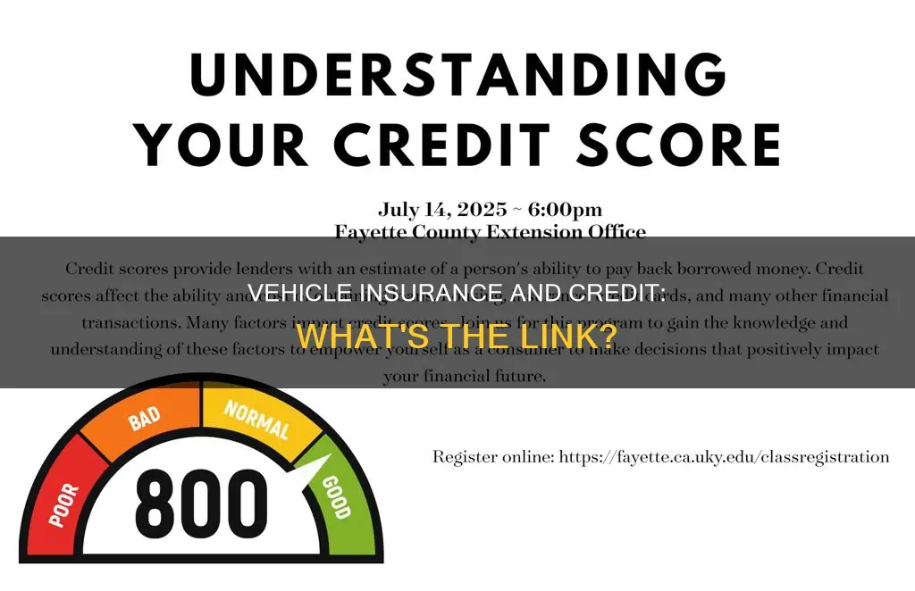 how does an insurance paid off vehicle affect your credit