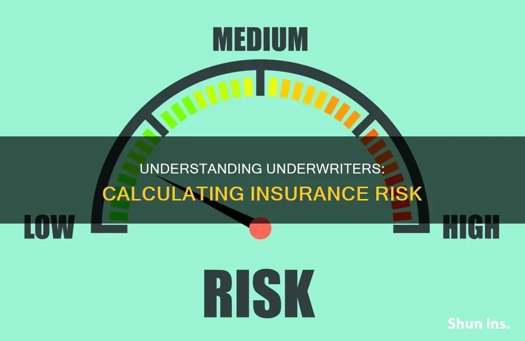 how does an underwriter calculate insurance risk