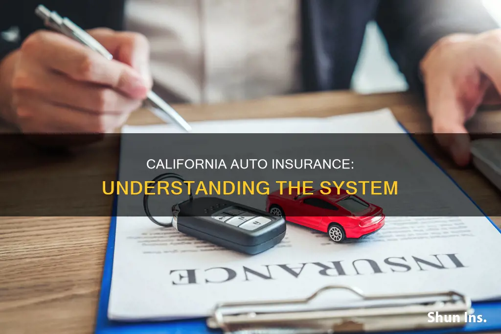 how does auto insurance in California work