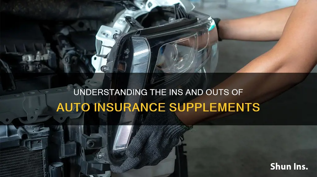 how does auto insurance supplementswork