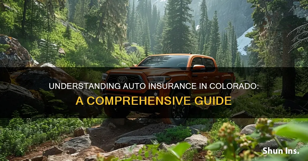 how does auto insurance work colorado