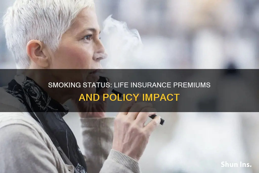 how does being a smoker affect life insurance