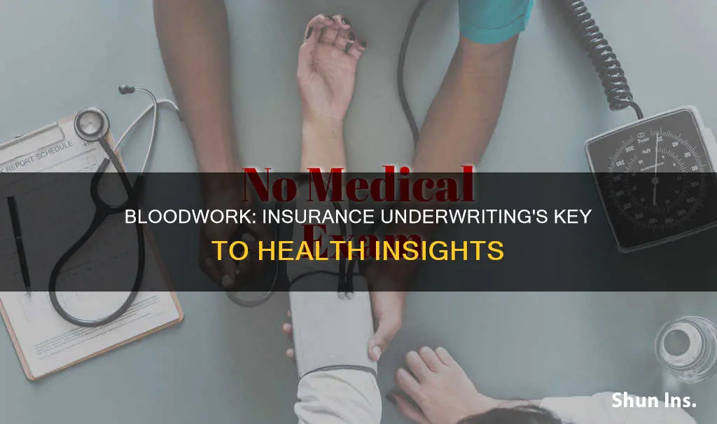 how does bloodwork affect insurance underwriting