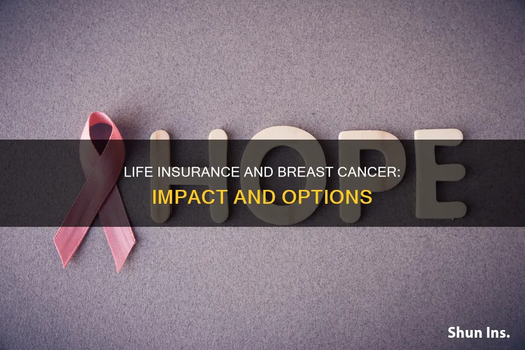 how does breat cancer affect term life insurance