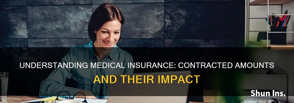 how does contracted amount work with medical insurance