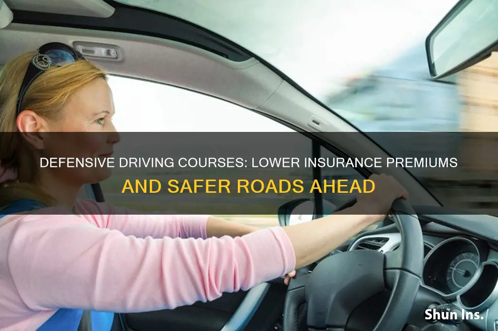 how does defensive driving course help insurance