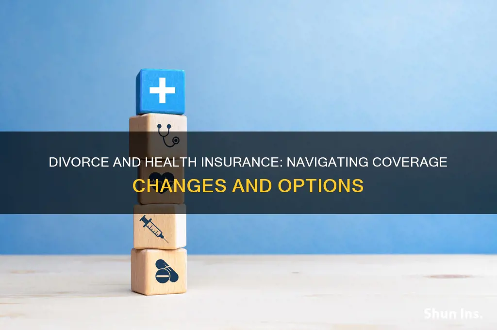 how does divorce affect health insurance