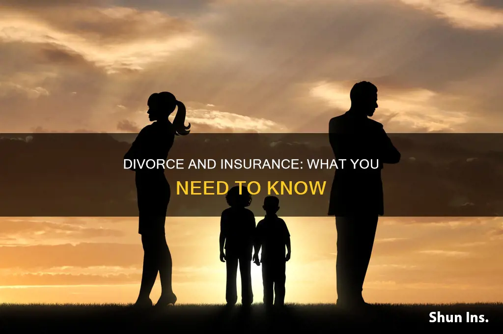 how does divorce affect insurance