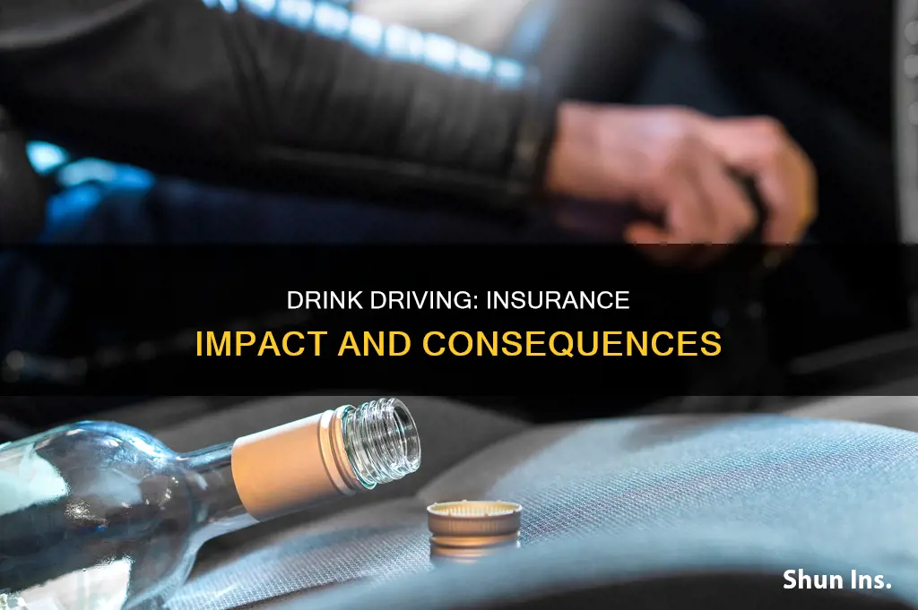 how does drink driving affect insurance