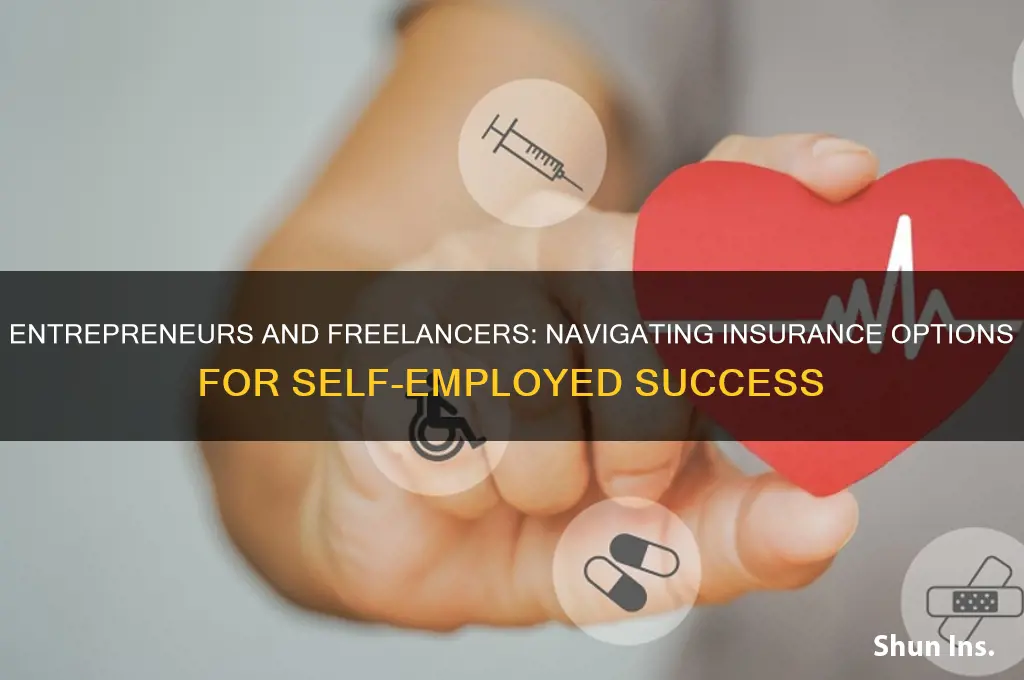 how does entrepreneurs or free lancers have insureance