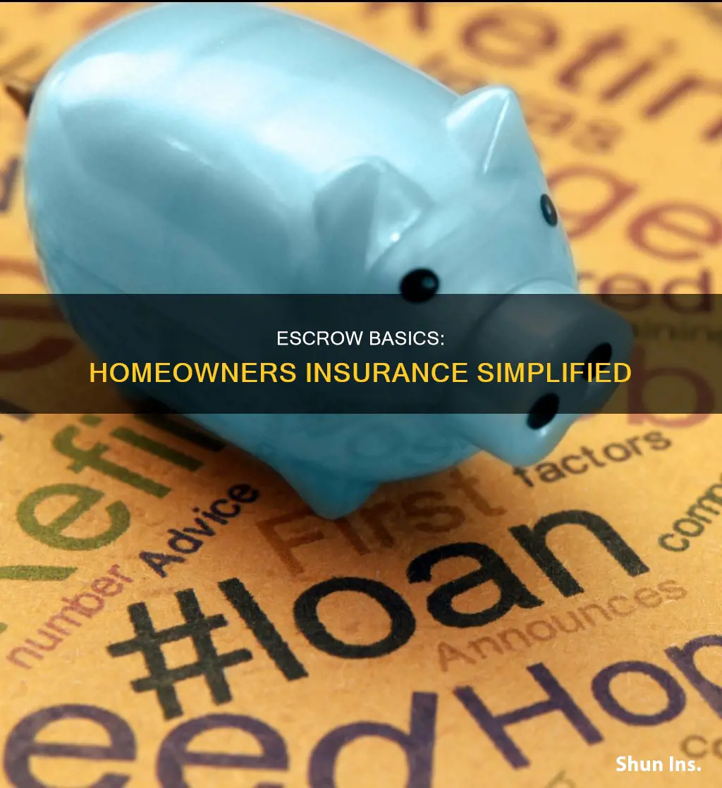 how does escrow work for homeowners insurance