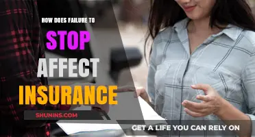 Failure to Stop: Impact on Insurance Rates