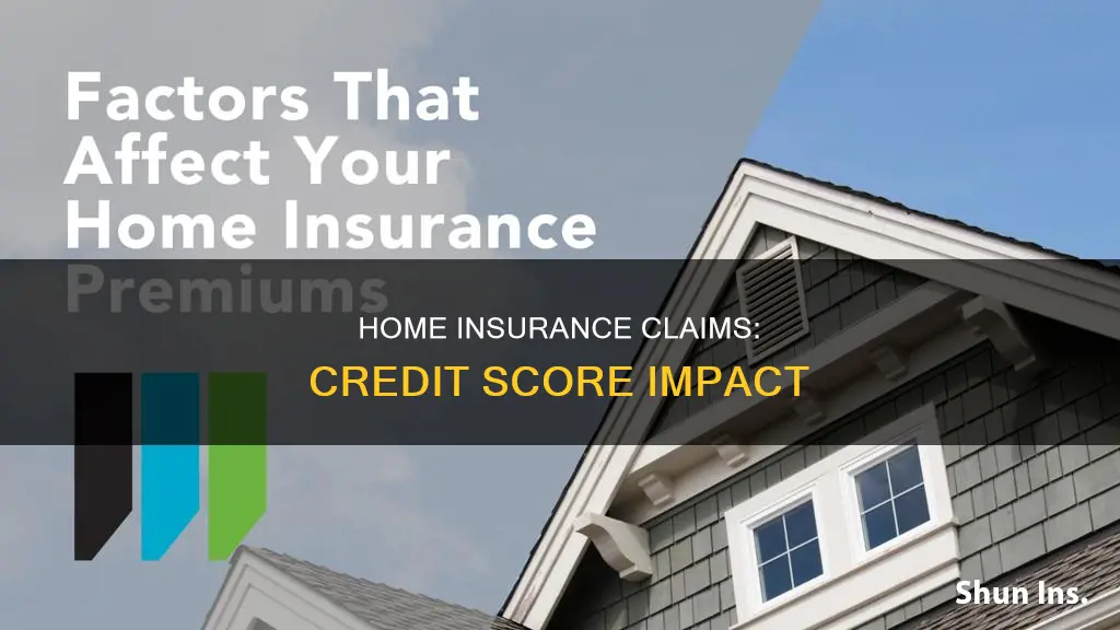 how does filing homeowners insurance negatively affect your credit score
