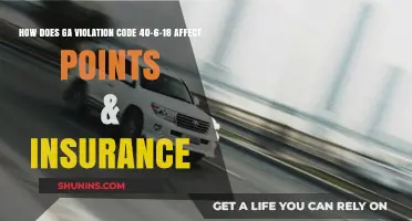 Georgia's Code 40-6-18: Points, Insurance, and You