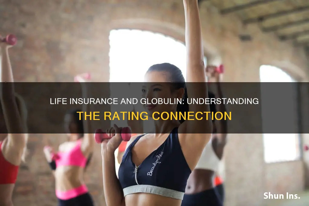 how does globulin levels affect life insurance rating