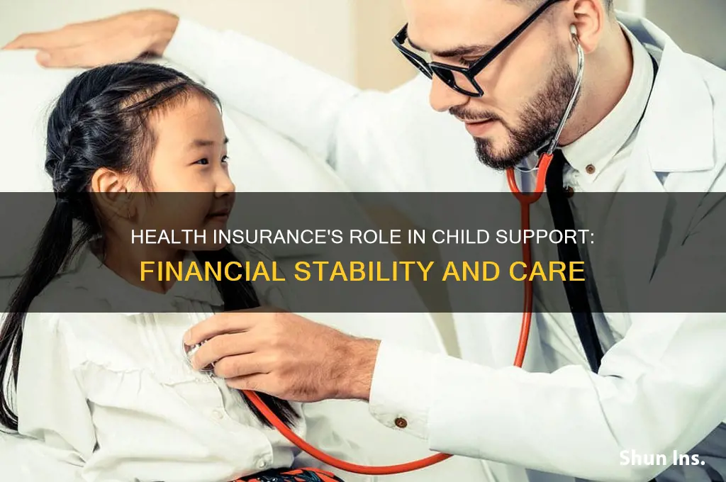 how does health insurance contribute to child support