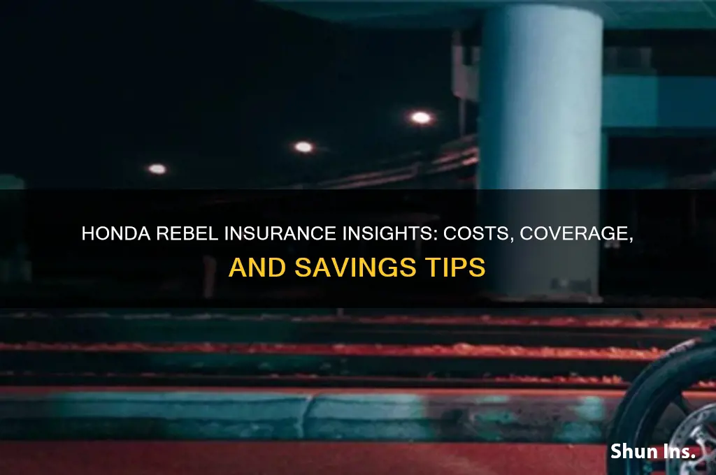 how does honda rebel show up in insurance