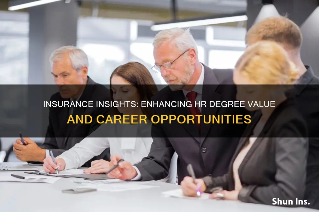 how does insurance benefit an hr degree