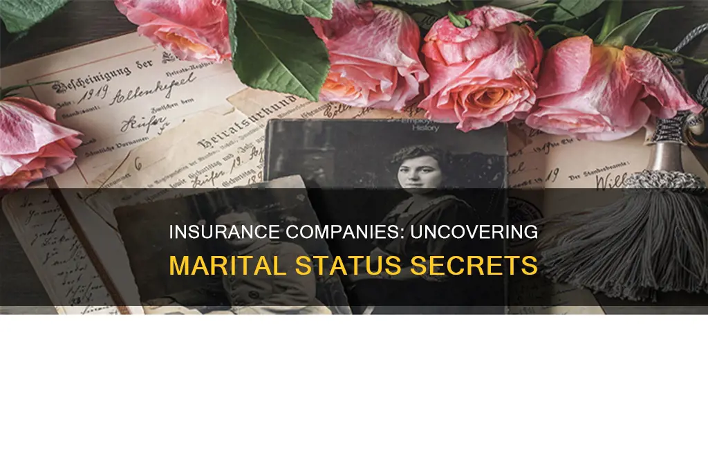 how does insurance compaines know you are not married