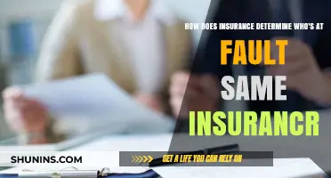 How Insurance Companies Determine Fault in Same-Insurer Accidents