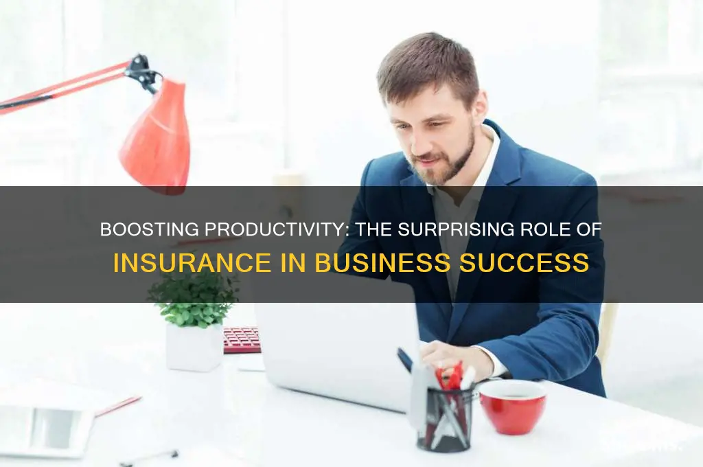 how does insurance increase productivity
