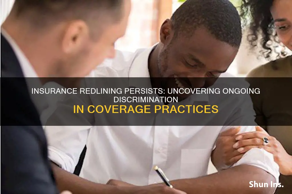 how does insurance redlinging continue