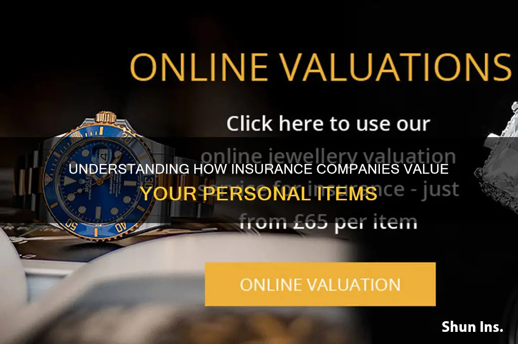 how does insurance value your ifems