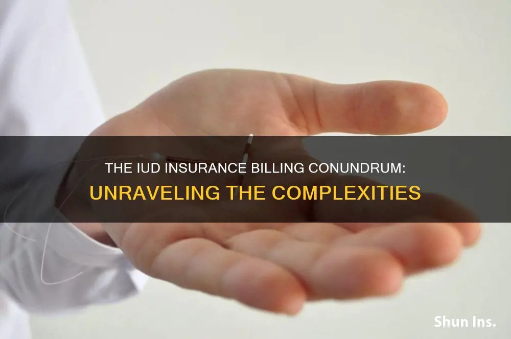 how does iud look at insurance billing