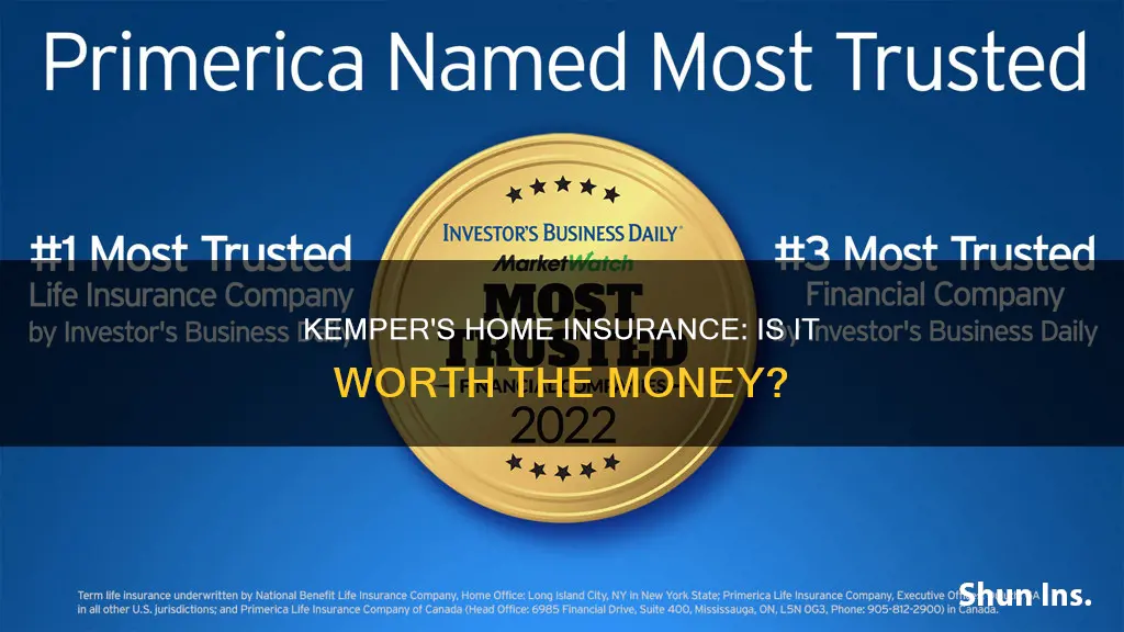 how does kemper rank among homeowners insurance