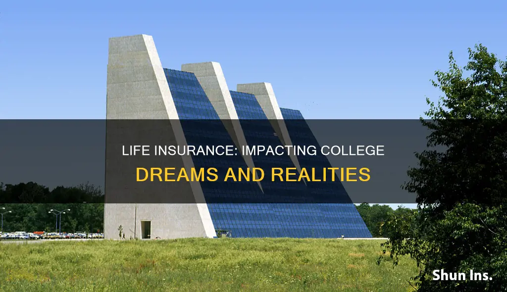 how does life insurance affect college