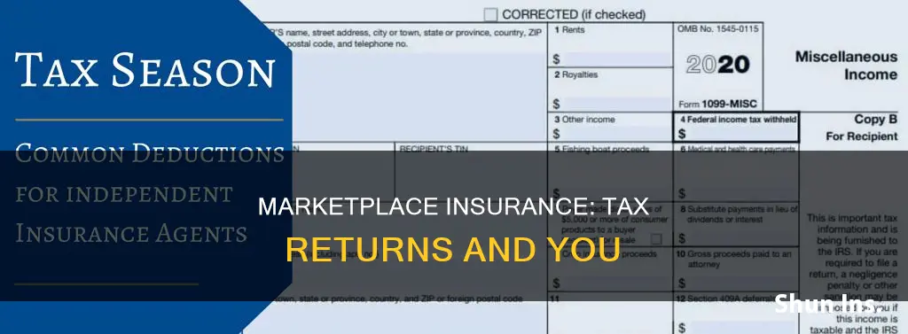 how does marketplace insurance affect your tax return