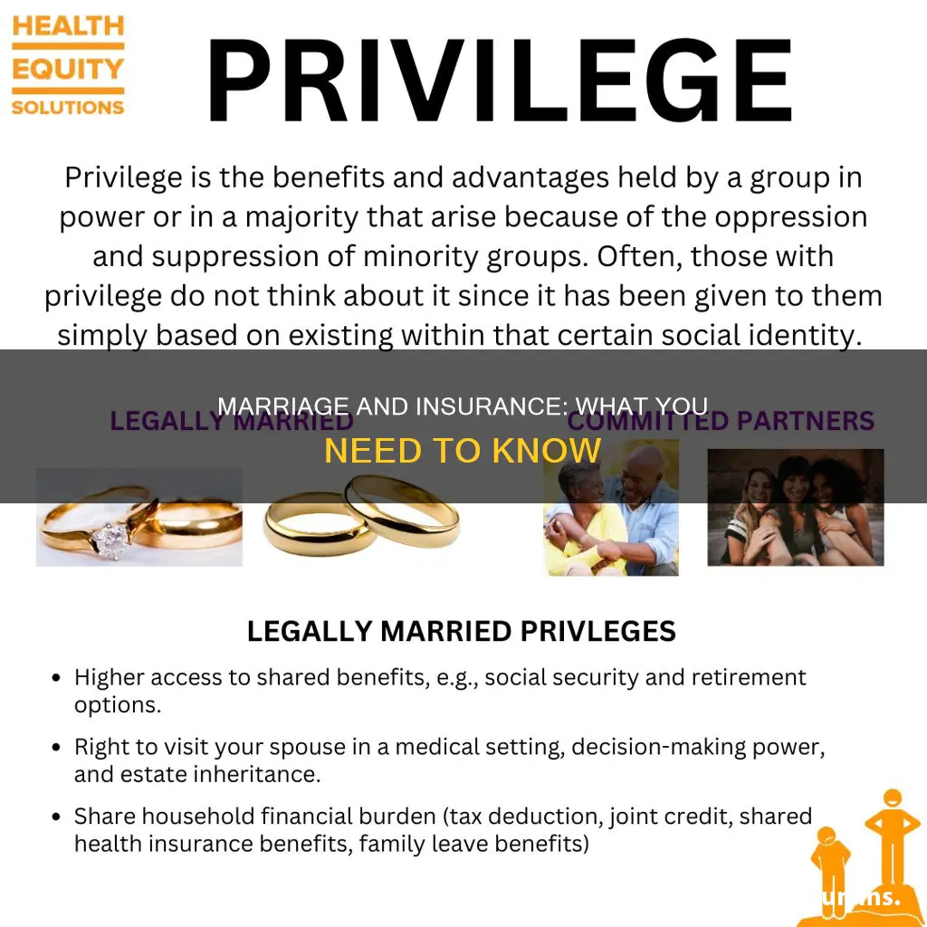 how does marriage affect insurance