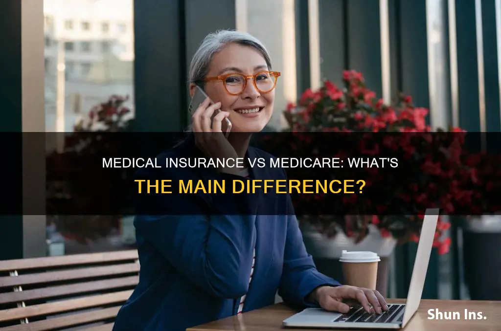 how does medical insurance differ from medicare
