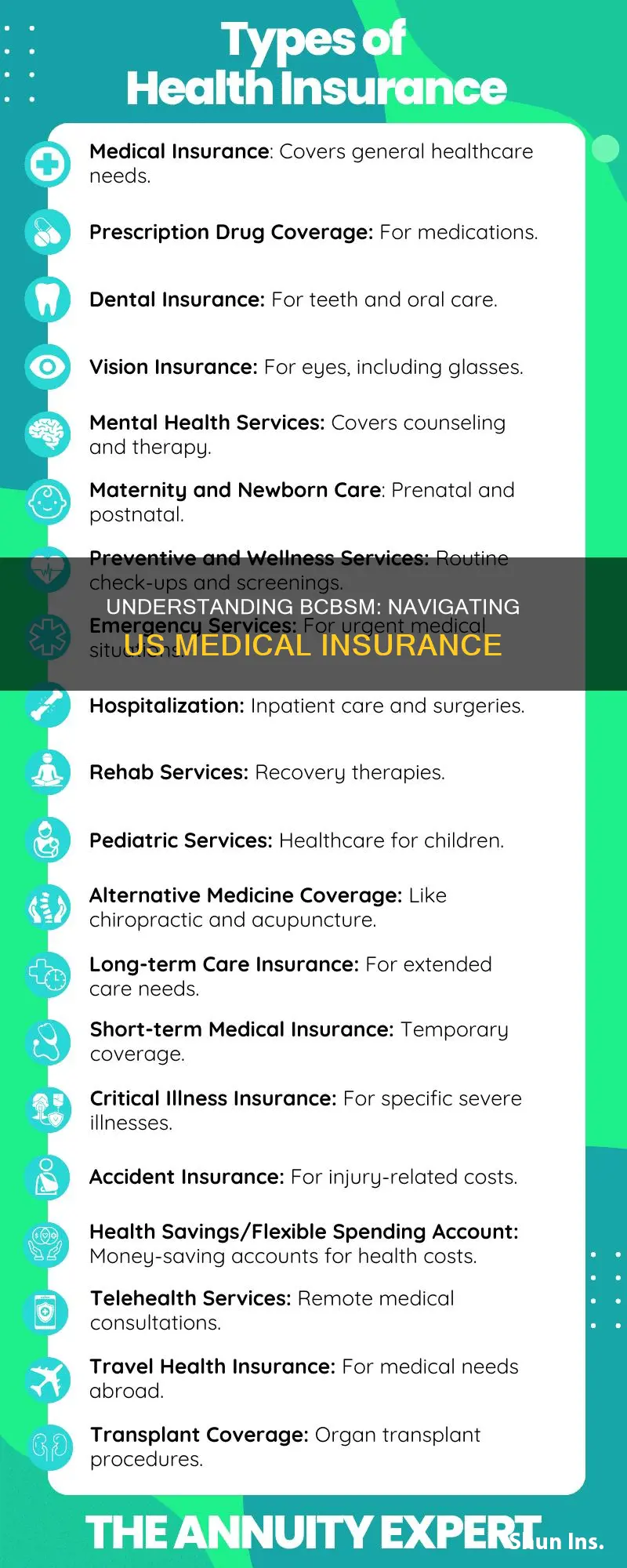 how does medical insurance work in usa bcbsm
