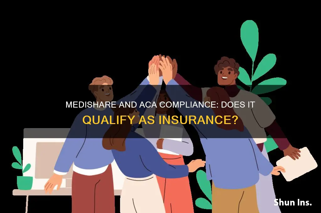 how does medishare qualify as insurance under aca