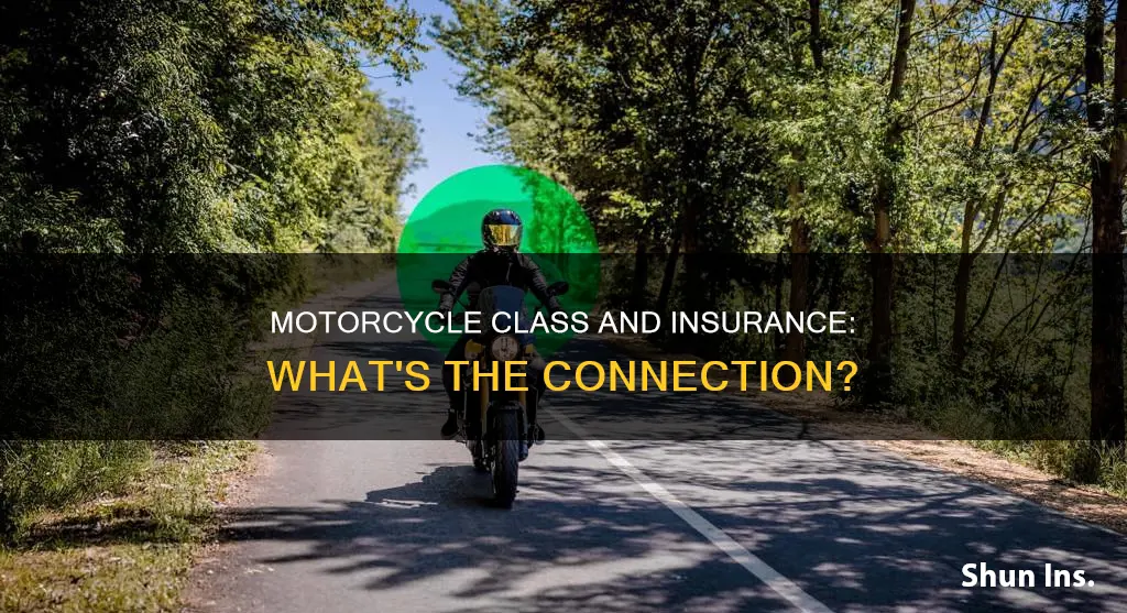 how does motorcycle class affect insurance