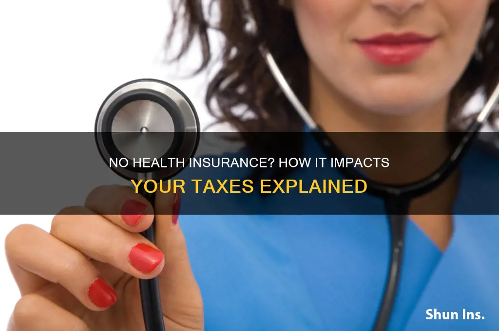how does no health insurance affect taxes
