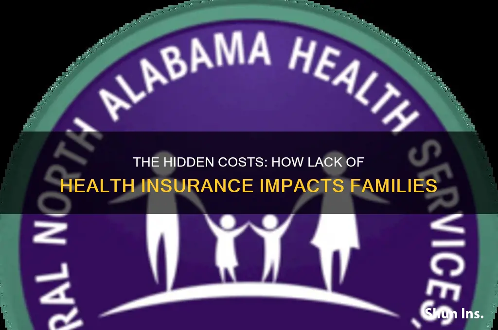 how does not having health insurance affect families